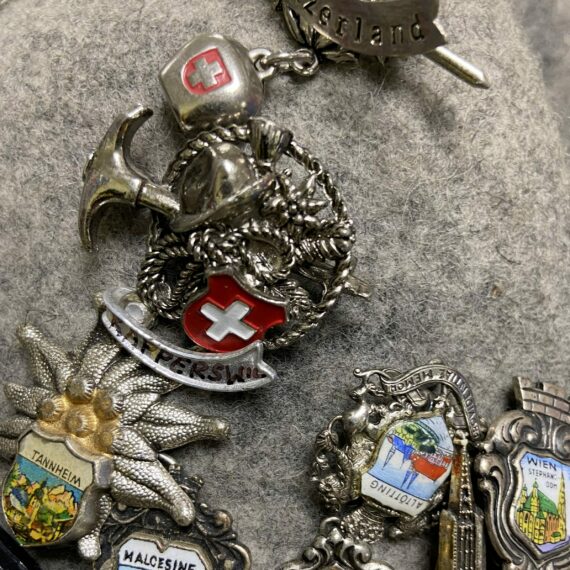 Тирольская винтажная шляпа