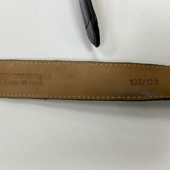 Ремень из кожи крокодила