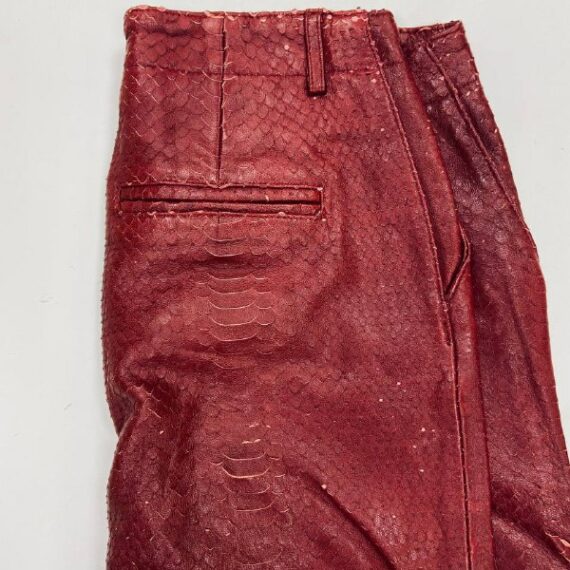 Брюки Giambattista Valli Х H&M кожаные